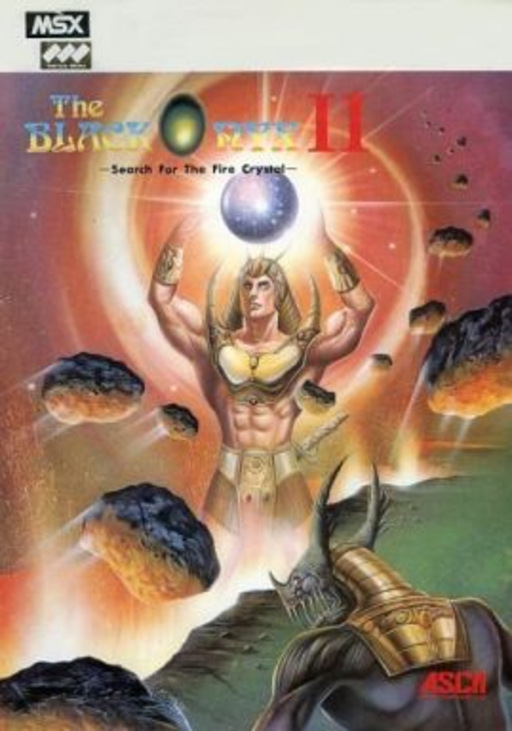 Black Onyx 2 box art for MSX